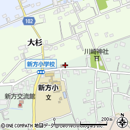 埼玉県越谷市北川崎112周辺の地図