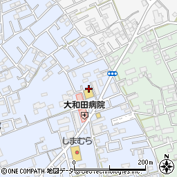 ウエルシア薬局　さいたま大和田店周辺の地図