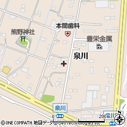 茨城県鹿嶋市泉川990-4周辺の地図