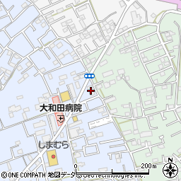 埼玉縣信用金庫七里支店周辺の地図