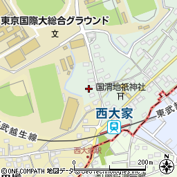 埼玉県坂戸市森戸646-1周辺の地図