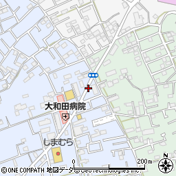 大和田町二丁目周辺の地図