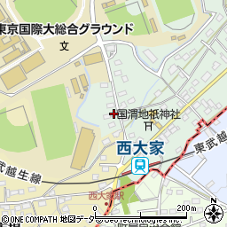 埼玉県坂戸市森戸646周辺の地図