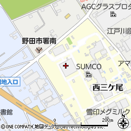 ＳＵＭＣＯ株式会社　野田工場周辺の地図