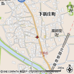 福井県鯖江市下新庄町51-55周辺の地図