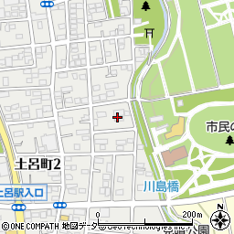 埼玉県さいたま市北区土呂町2丁目64周辺の地図