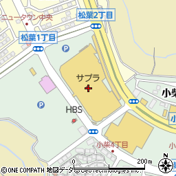 サーティワンアイスクリーム龍ヶ崎サプラ店周辺の地図