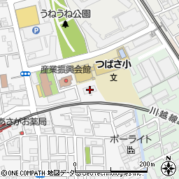 ホシザキ北関東株式会社　埼玉３グループ周辺の地図