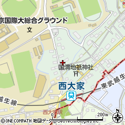 埼玉県坂戸市森戸609周辺の地図