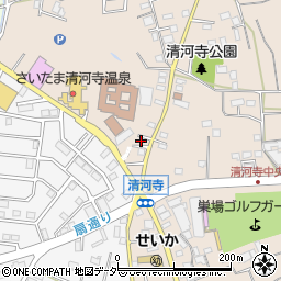 埼玉県さいたま市西区清河寺759周辺の地図