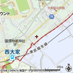 埼玉県坂戸市森戸585周辺の地図