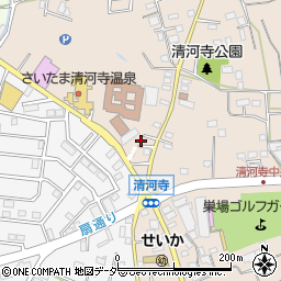 埼玉県さいたま市西区清河寺756周辺の地図