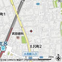 埼玉県さいたま市北区土呂町2丁目67周辺の地図