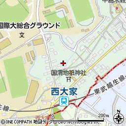 埼玉県坂戸市森戸610周辺の地図