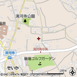 埼玉県さいたま市西区清河寺周辺の地図