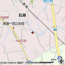 埼玉県入間郡毛呂山町長瀬276周辺の地図