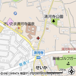 埼玉県さいたま市西区清河寺760周辺の地図