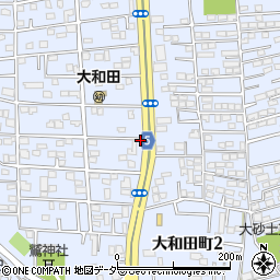 リパークさいたま大和田町２丁目駐車場周辺の地図
