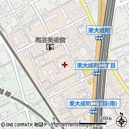 グローリー株式会社　東日本支店修理受付周辺の地図