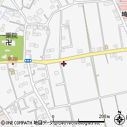 セブンイレブン川越鴨田店周辺の地図