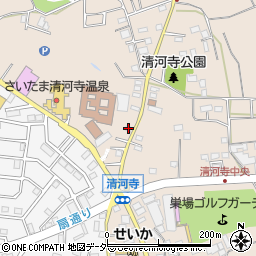 埼玉県さいたま市西区清河寺761周辺の地図
