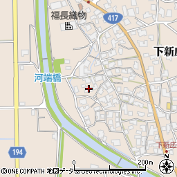 福井県鯖江市下新庄町53-53周辺の地図