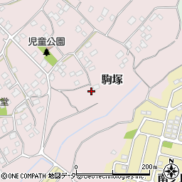 茨城県稲敷市駒塚1033周辺の地図