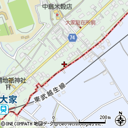 埼玉県坂戸市森戸579-2周辺の地図