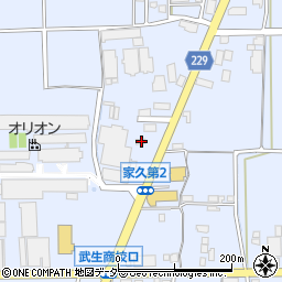 福井県越前市家久町46周辺の地図
