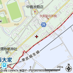 埼玉県坂戸市森戸579周辺の地図