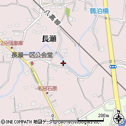 埼玉県入間郡毛呂山町長瀬242-2周辺の地図