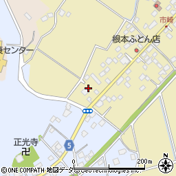 茨城県稲敷市市崎446周辺の地図