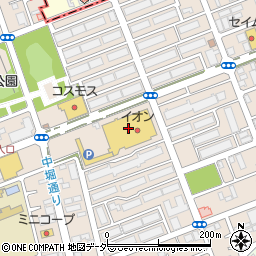 茶十徳千間台店周辺の地図