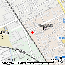ジャパンクイックサービスさいたま営業所周辺の地図