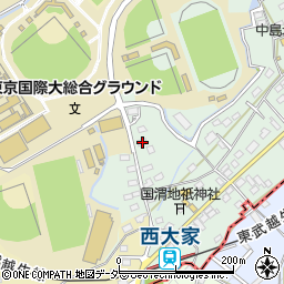 埼玉県坂戸市森戸605周辺の地図