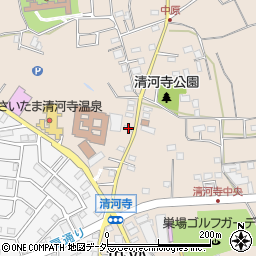 埼玉県さいたま市西区清河寺762周辺の地図