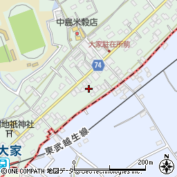 埼玉県坂戸市森戸577周辺の地図