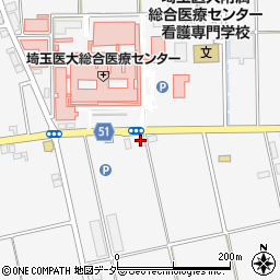 日本調剤　川越薬局周辺の地図