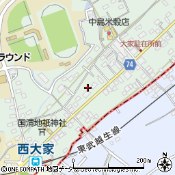 埼玉県坂戸市森戸536周辺の地図