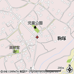 茨城県稲敷市駒塚1046-1周辺の地図