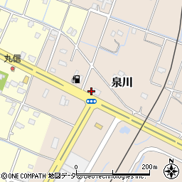 茨城県鹿嶋市泉川73-3周辺の地図