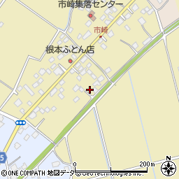 茨城県稲敷市市崎402-3周辺の地図