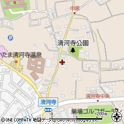 大宮清河寺郵便局周辺の地図