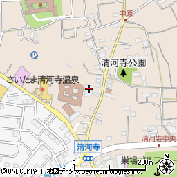 埼玉県さいたま市西区清河寺763周辺の地図