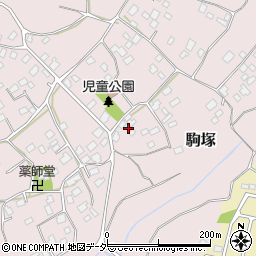 茨城県稲敷市駒塚1046-2周辺の地図