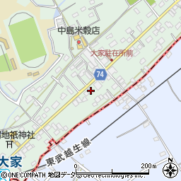 埼玉県坂戸市森戸576周辺の地図