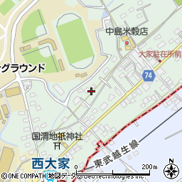 埼玉県坂戸市森戸528周辺の地図