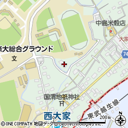 埼玉県坂戸市森戸667周辺の地図