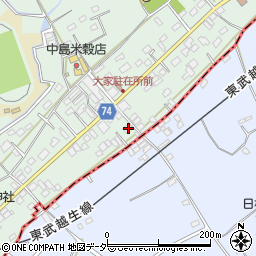 埼玉県坂戸市森戸570周辺の地図