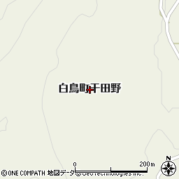 岐阜県郡上市白鳥町干田野周辺の地図